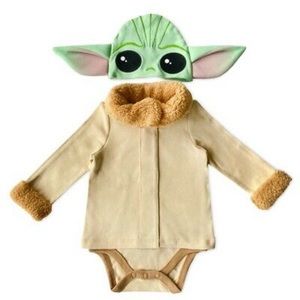 Brand New Baby Yoda Grogu infant costume 3-6M